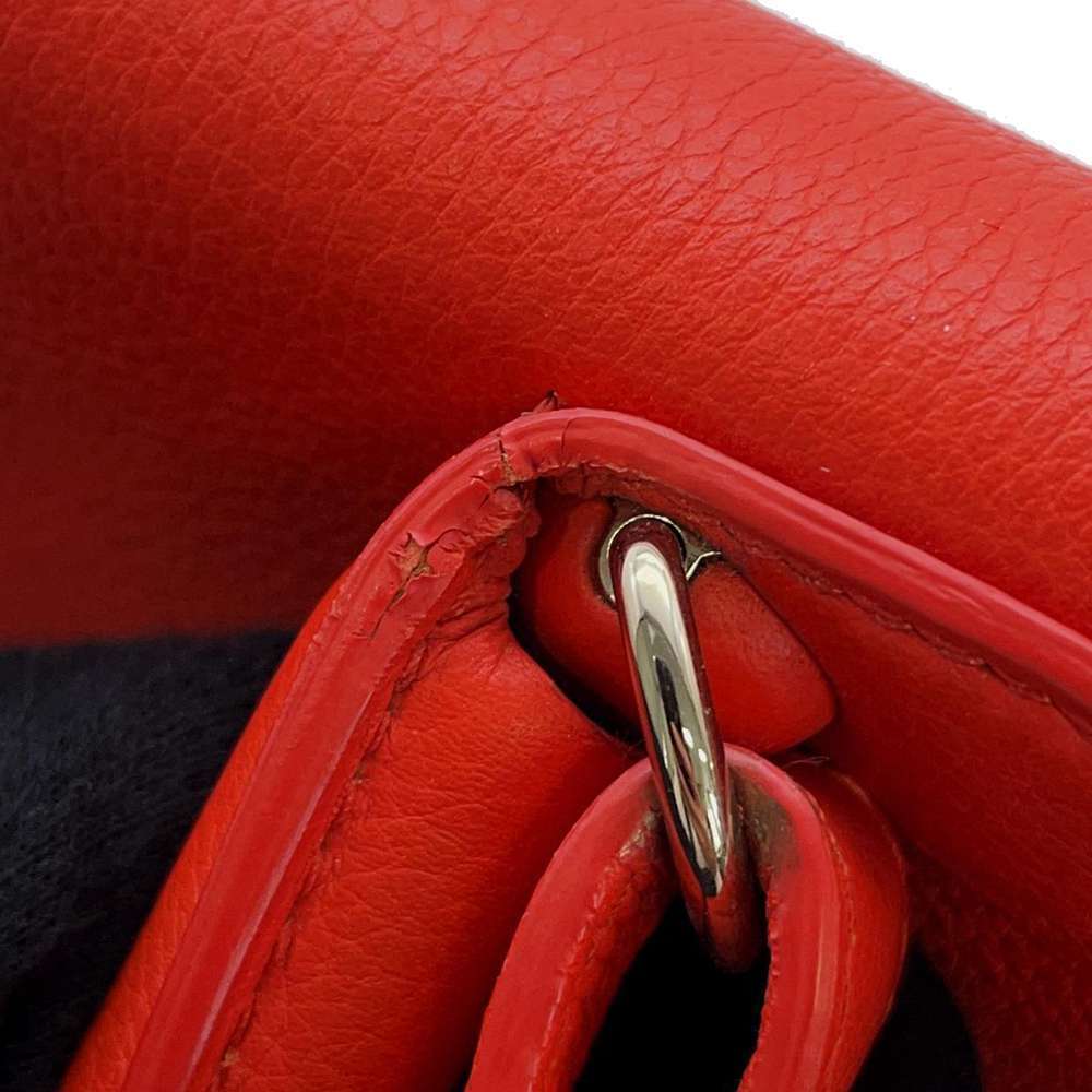 Delvaux Brillon GM 2way Shoulder Bag Red - Picture 15 of 16